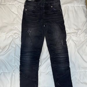 Black true religion jeans